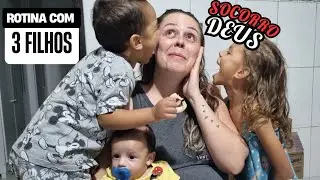 Rotina de mãe de 3 Filhos (Incluindo um Bebê!): Como Dou Conta? 💪👶