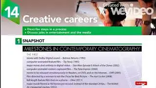 CREATIVE CAREERS - UNIT 14