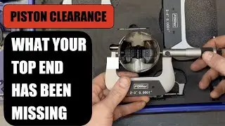 Piston Clearance: Why & How to Check it