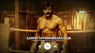 Sarpatta Parambarai BGM - Ringtone | Background Music | Santhosh Narayanan
