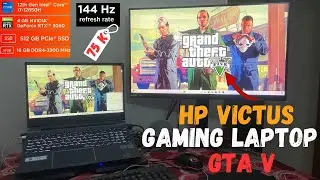 HP Victus 15-fa0188TX Gaming Laptop 12th Gen Intel Core i7-12650H|NVIDIA RTX 3050| Gaming Test GTA 5