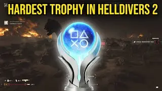 Get Injured in All Limbs Helldivers 2 : Hardest Achievement that Got me The Platinum Trophy!