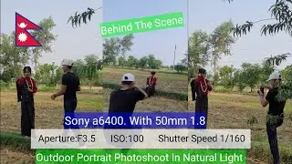 Outdoor Portrait Photoshoot|Sony a6409 With 50mm 1.8 Photo Quality|sony 50mm  image quality