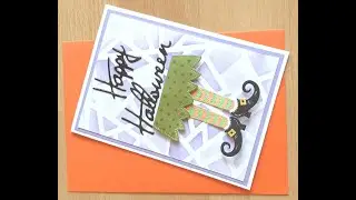 Carte Interactive Halloween/ Halloween interactive card idea_see description
