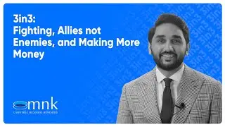 3in3: Fighting, Allies not Enemies, and Making More Money | MNK Law