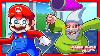 👲 ESCAPE SCARY GNOME [CREEPY GAME] | Mario Plays Roblox Gnome Adventure