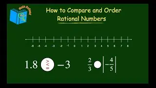 Comparing and Ordering Rational Numbers