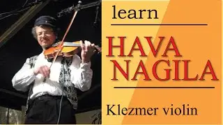 Hava Nagila (violin lesson)