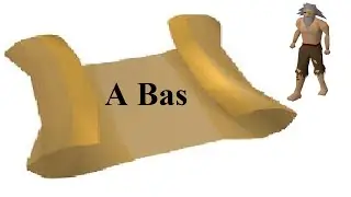 OSRS Anagram Clue | A Bas | Quick