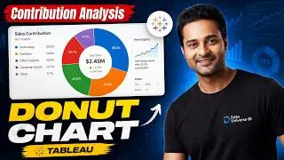 Donut Chart in Tableau | Create Stunning Tableau Donut Chart Step by Step