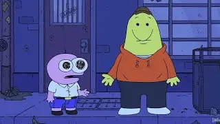 smiling friends - charlie goes bruh mode