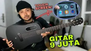 REVIEW OF THE CHEAPEST VERSION OF THE SULTAN GUITAR! Blue Lava Smart Guitar!