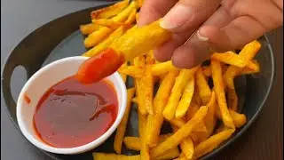 Homemade French Fries Recipe/ Potato Chips 🍟 Recipe