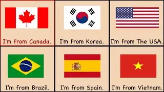 Countries Song | Where Are You From?