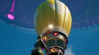 How to catch a drop box using a UFO Fortnite Chapter 2 Season 7