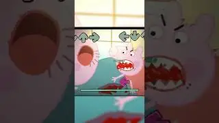 HORROR PEPPA PIG STORY in Friday Night Funkin be like😨#shorts #huggywuggy #fnf #poppyplaytime