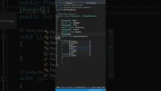 Unity Range Attribute 