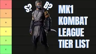 MK1 EASE OF USE TIER LIST! BEST CHARACTERS TO RANK UP FAST!