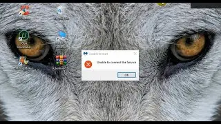 Fix- Error {Unable to connect service} Software not working - Window 10/7/8