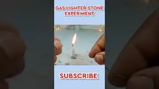 Amezing gas lighter experiment  