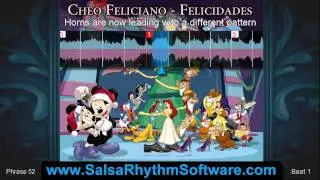 Cheo Feliciano - Felicidades ** Salsa Rhythm & Timing Video (HD)