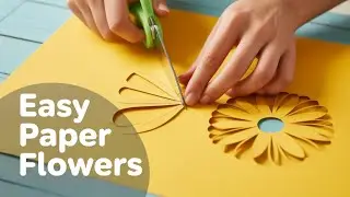 How to Make a Paper Snowflake Easy | Easy Paper Snowflakes Tutorial