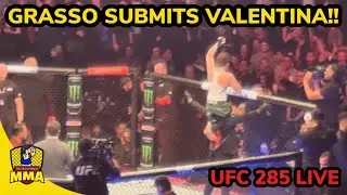 Alexa Grasso Submits Valentina Shevchenko!!!
