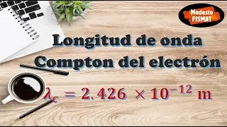 Longitud de onda Compton del electrón