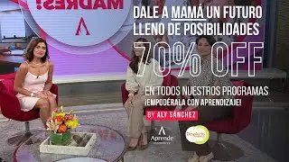 Aprende y Emprende en el Día de Madres 🌸