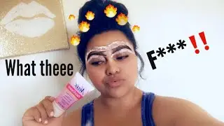 USING NAIR ON EYEBROWS 🤦🏻‍♀️