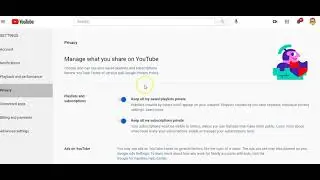 How To Turn On/Off Subscriptions On Your Channel how to turn off subscriptions on YouTube