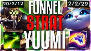 Yuumi + Funnel Strat = Completely OP! Is This Even FAIR?? Yuumi Gameplay PBE | LoL