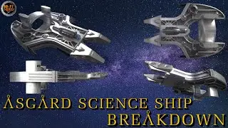 Asgard Science Ship Breakdown Stargate