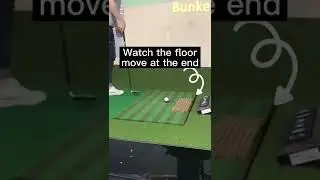 This Golf Simulator is crazy #shorts #Golf Simulator