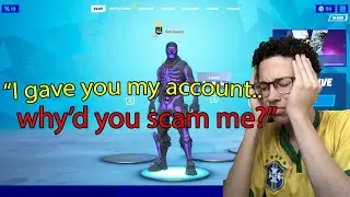 i surprised him with a OG skin account, then HE DID THIS 😠