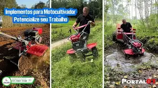 Implementos Essenciais para Motocultivador: Potencialize seu Trabalho!
