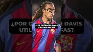 ¿Por qué Edgar Davis utilizaba gafas? #edgardavids #fútbolretro