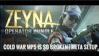 ZEYNA OPERATOR BUNDLE in COLD WAR! MP5 IS SO BROKEN | META SETUP (DISMEMBERMENT EFFECT)