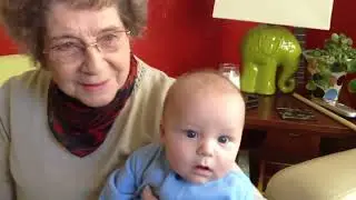Grandma Pearl and Baby Max