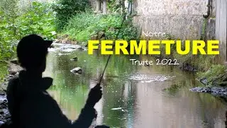 A stream for fly fishing - Trout season closing 2022