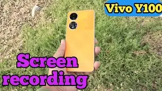 How To Record Screen In Vivo Y100, Screen Recording Setting , Screen Recording In Vivo Y100,