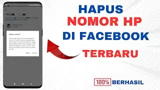 Cara Menghapus Nomor HP di Facebook Permanen Terbaru