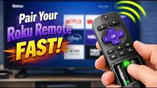 How Pair CONNECT New ROKU Remote Not Working Syncing TV Device Stick LT XD XDS HD 2 3 4 Premiere FIX