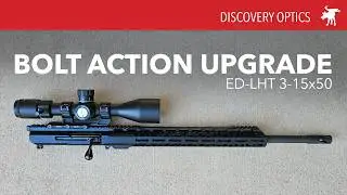I fixed the BCA Bolt Action Upper! Upgraded with ED-LHT 3-15x50