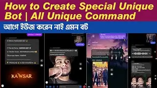 How to Create Messenger Unique Chat Bot | Unique Command  Bot | Messenger Bot Group Bangla Chat Bot