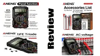ANENG - SZ308 High Precision Digital Multimeter Review