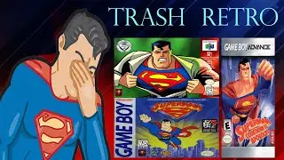 TRASH RETRO #19 (PARTE 2) - SUPERMAN 64, AGORA SIM ZERANDO ESSE LIXO! + DIGIMON WORLD (PS1)