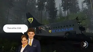The Forest, but the only thing landing worse than my jokes is this god forsaken plane