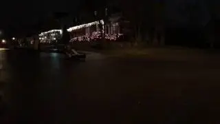 Sledding Down Our Street! Making The Most Of The Icy Weather