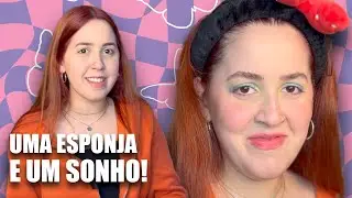 TESTANDO MAQUIAGENS BARATAS-$ iluminador,Make de criança,melu,blush líquido...